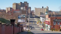 Downtown Clarksburg in 2006
