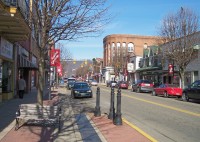 Jefferson Avenue in downtown Moundsville in 2006