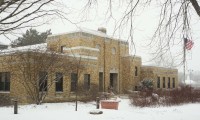 Mequon City Hall, listed on the National Register of Historic Places